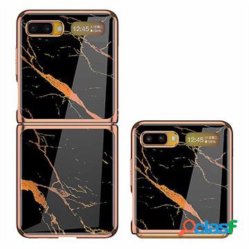 Custodia Flip per Samsung Galaxy Z in vetro temperato