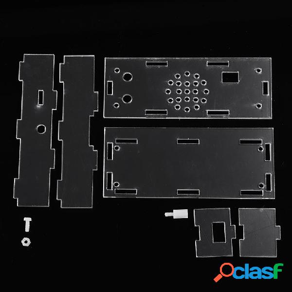 Custodia Geekcreit® per kit orologio elettronico fai-da-te