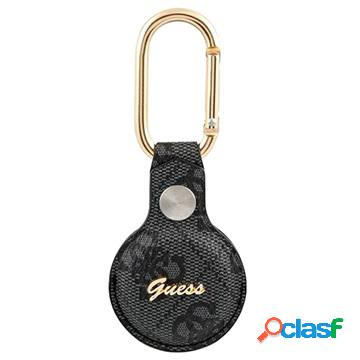 Custodia Guess Saffiano 4G Apple AirTag con portachiavi -