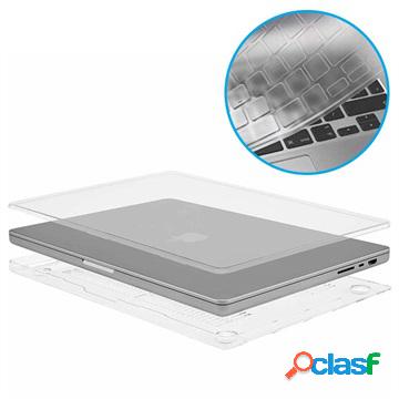 Custodia Snap-On per MacBook Pro 16 Case-Mate - Trasparente