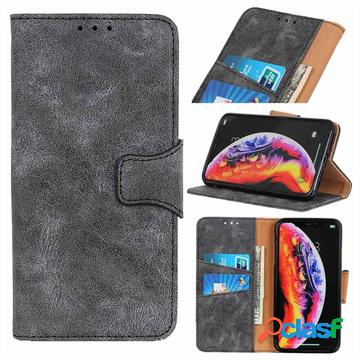 Custodia a portafoglio per Samsung Galaxy A10 serie vintage
