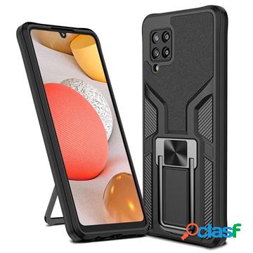 Custodia ibrida per Samsung Galaxy A42 5G con cavalletto in