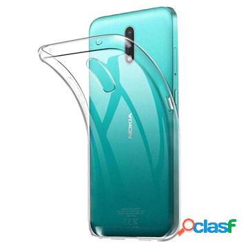 Custodia in TPU antiscivolo per Nokia 2.3 - Trasparente