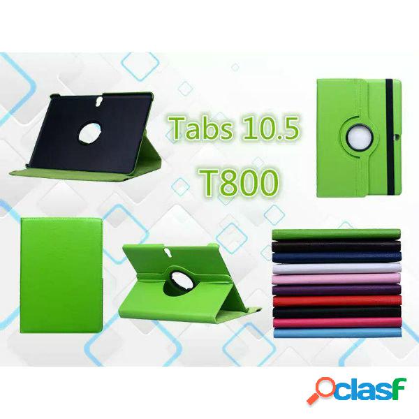 Custodia in pelle PU con supporto rotante per Samsung Tab