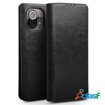 Custodia in pelle a portafoglio Qialino Classic Xiaomi Mi 11