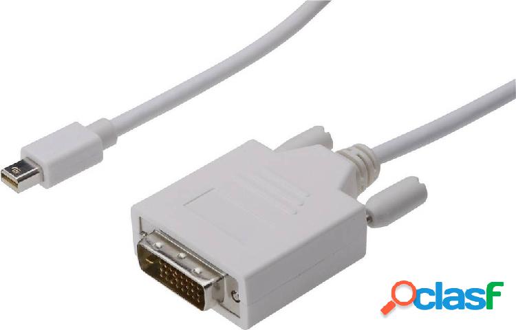 Digitus Mini-DisplayPort / DVI Cavo adattatore Spina Mini