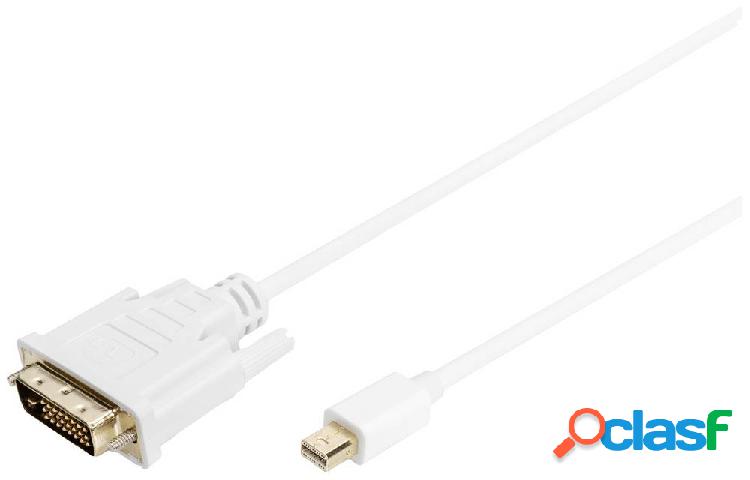 Digitus Mini-DisplayPort / DVI Cavo adattatore Spina Mini