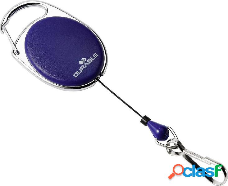 Durable 832707 Chiocciola Yo-Yo per portabadge gancio a