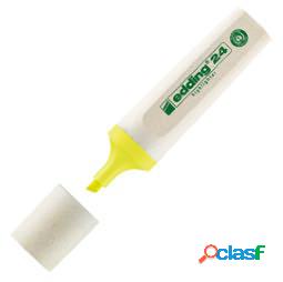 Evidenziatore 24 EcoLine - punta a scalpello - tratto da