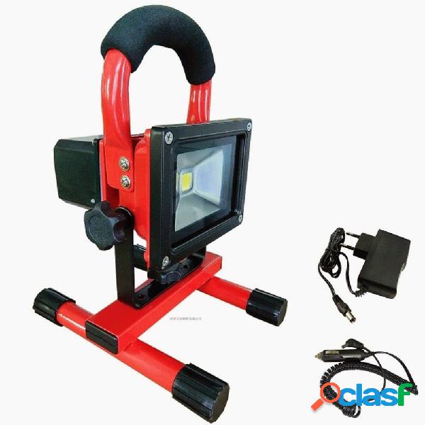 FARO RICARICABILE FARETTO IMPERMEABILE LED LUCE BIANCA