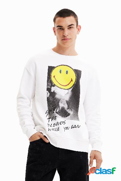 Felpa oversize SmileyÂ®