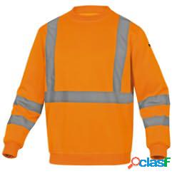 Felpa sportiva Astral - alta visibilitA - tg. L - arancio