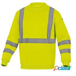 Felpa sportiva Astral - alta visibilitA - tg. L - giallo