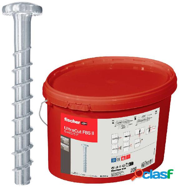 Fischer 563928 UltraCut FBS II 6x40/5 P Eimer (620) Vite per