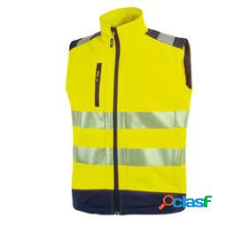 Gilet alta visibiltA Softshell Dany - taglia L - giallo fluo