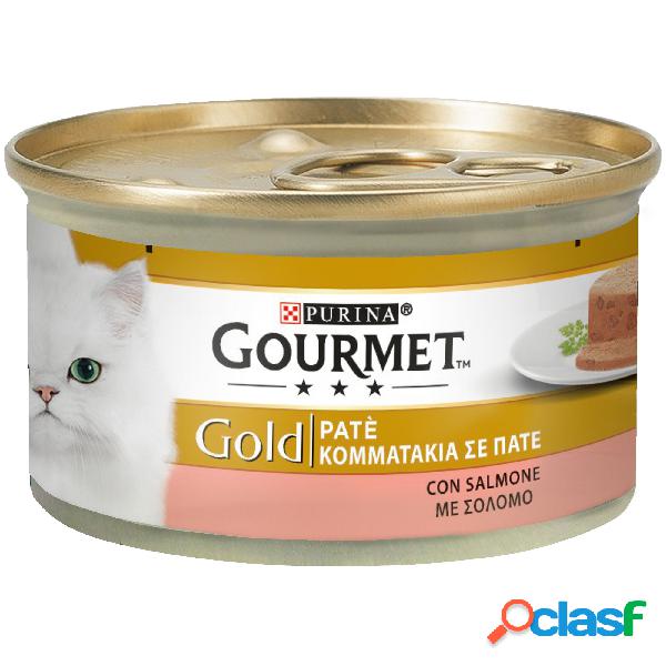 Gourmet Gold Cat Adult Patè con Salmone 85 gr