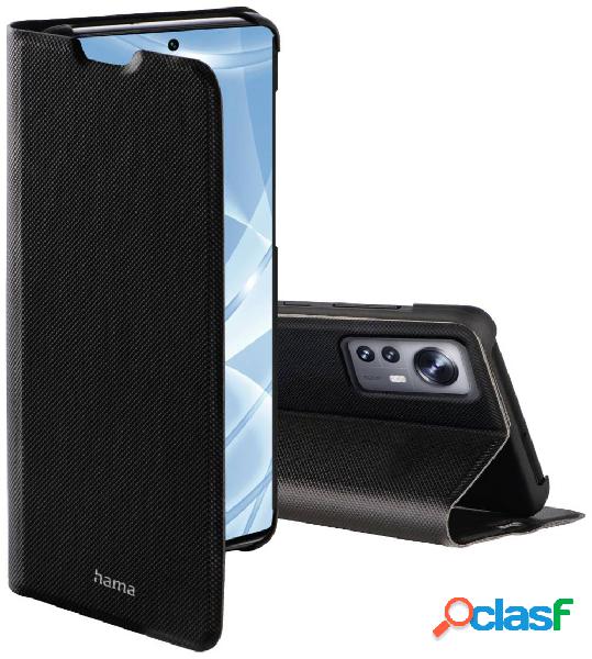 Hama Slim Pro Custodia a libro Booklet Xiaomi 12 Pro Nero