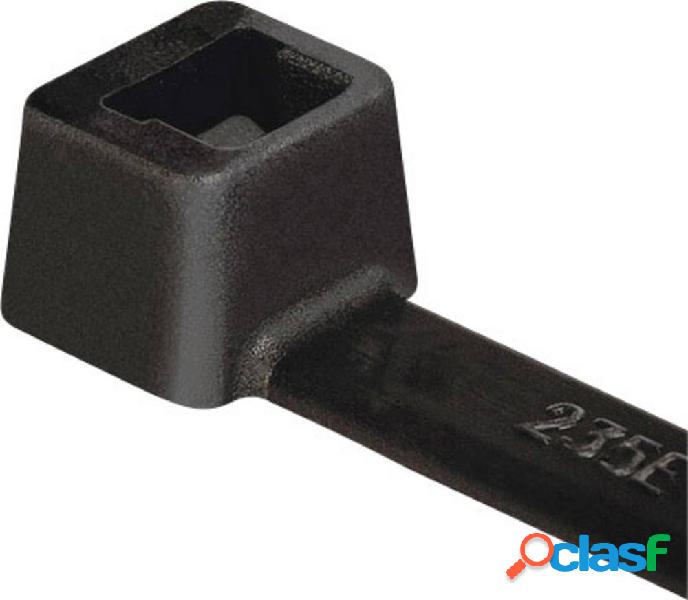 HellermannTyton 111-12403 T120L-PA66-BK (50) T120L-PA66-BK