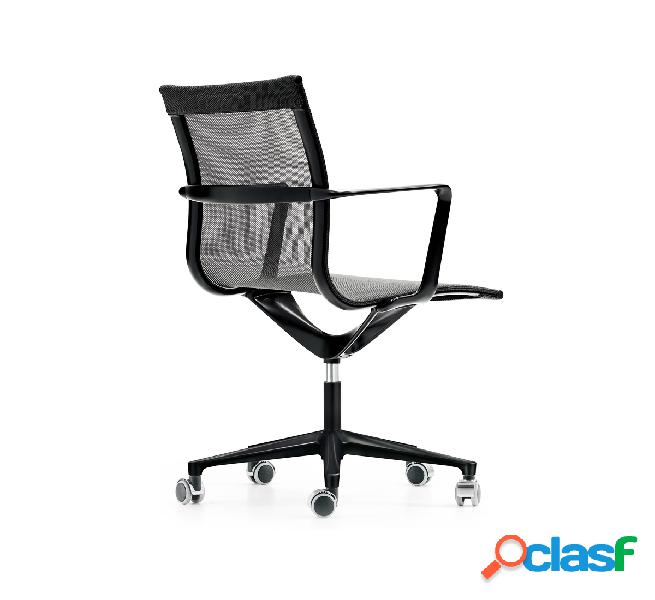 ICF Office Una Chair Management Total Black