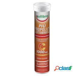 Integratore PiU Propoli con vitamina C - gusto arancia - 20