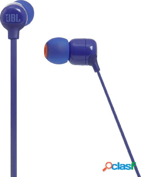 JBL T110BT Cuffie auricolari Bluetooth Blu