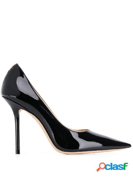JIMMY CHOO DECOLLETÉ DONNA LOVE100PWJBLACK PELLE NERO
