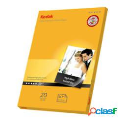Kodak - Carta fotografica Ultra Premium Gloss - 13 x 18 cm -