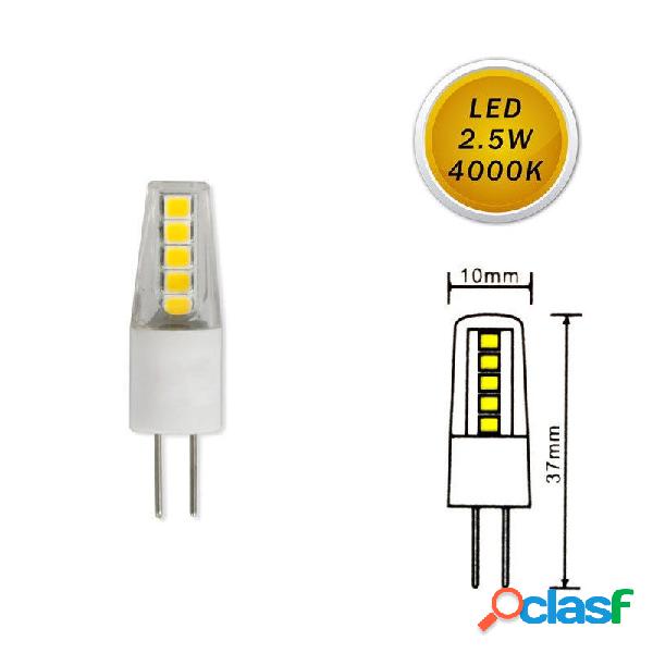 LAMPADINA LED SMD G4 2 W 12V LUCE FREDDA 6500K CALDA 3000K