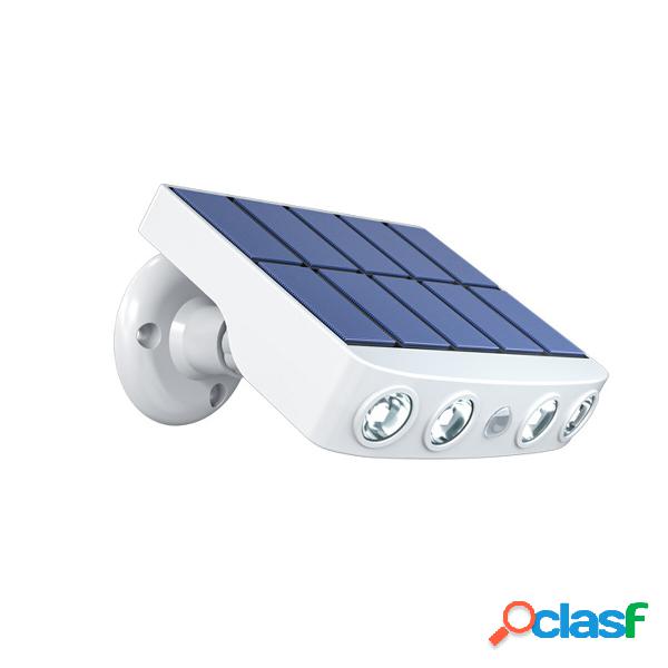 LED solare Lampada da parete alimentata IP65 Lampada da
