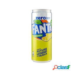 Lattina Fanta Lemon Zero - 33 cl - Fanta (unit vendita 24