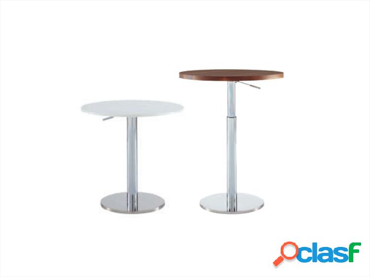 Ligne Roset Bobine Tavolo Regolabile Noce
