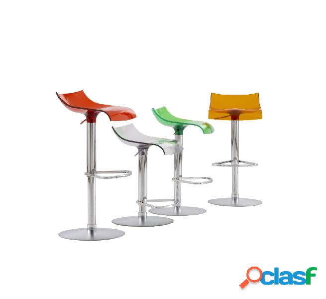 Ligne Roset Pam - Sgabello PMMA Trasparente
