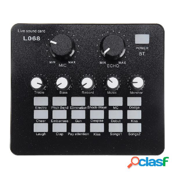 Live Sound Card Mobile Live Equipment Accompagnamento Set