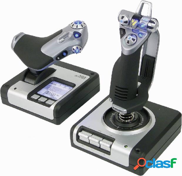 Logitech Gaming Saitek X52 Hotas Flight Control System PS28