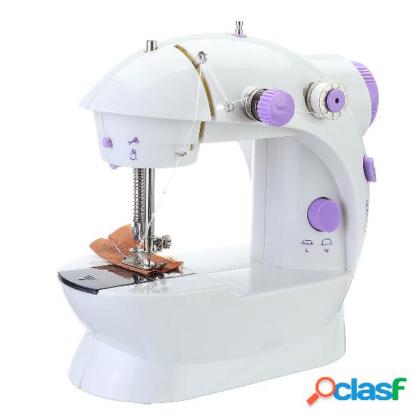 Macchina da cucire portatile Mini con lampada Tabella di