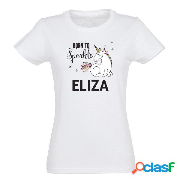 Maglietta Personalizzata Unicorno - Donna - M