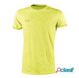 Magliette a maniche corte - taglia XL - fluo giallo -