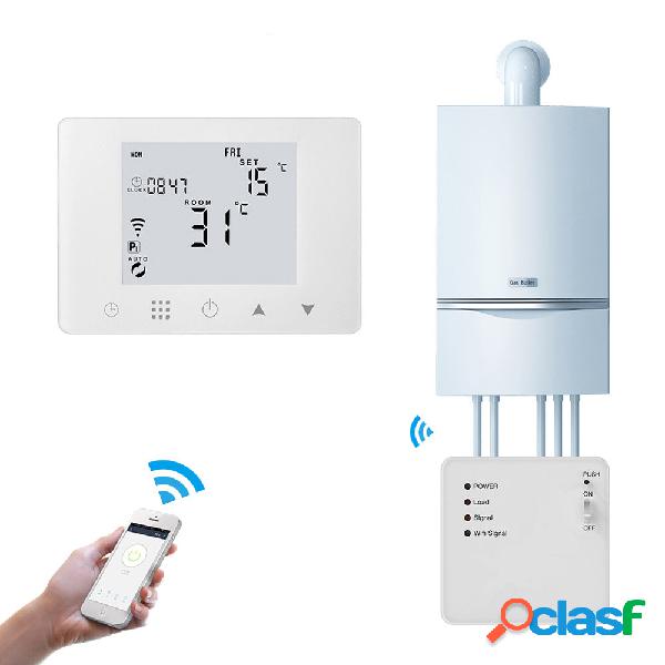 MoesHouse WiFi Smart LCD 5A Caldaia murale a gas Acqua