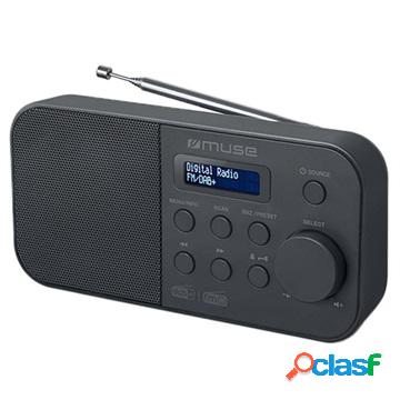 Muse M-109 DB Radio portatile DAB+/FM e doppio allarme -