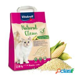 Natural Clean per lettiera al mais bianco - per gatti -