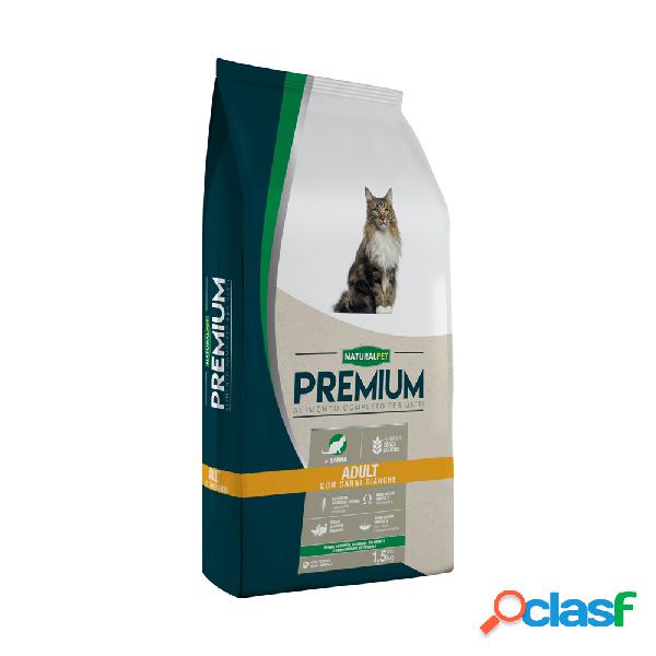 Naturalpet Premium Adult con Carni Bianche 1,5 kg