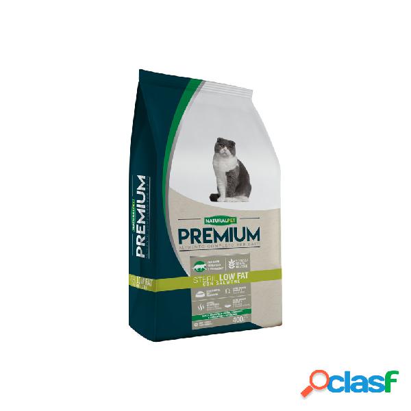 Naturalpet Premium Steril Low Fat con Salmone 400 gr.