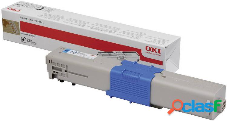 OKI 44973535 Toner Ciano 1500 pagine Toner Originale C301