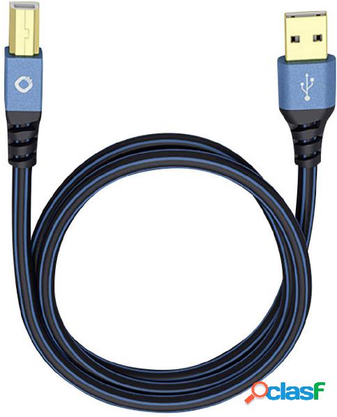 Oehlbach Cavo USB USB 2.0 Spina USB-A, Spina USB-B 7.50 m