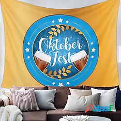 Oktoberfest Arazzo Saluti Birre Celebrazione Arazzo Da