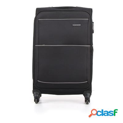 PASSENGER Trolley morbido medio espandibile - 66 cm - nero