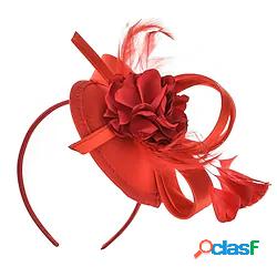 Pelle Accessori per capelli con Piume / Fantasia floreale 1