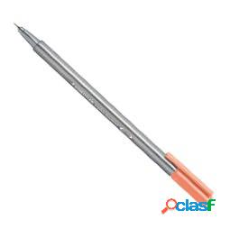 Penna Fineliner triplus - tratto 0,30mm - salmone -