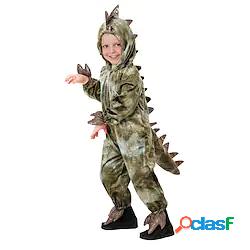 Per bambini Pigiama Kigurumi Dinosauro Pigiama a