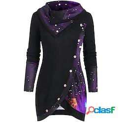 Per donna Abito linea A Mini abito corto Verde Nero Viola